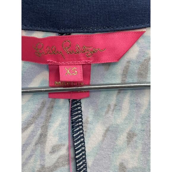 NWT Lilly Pulitzer Melli Maxi Dress Party In Paradise High Tide Navy Size XS - Picture 7 of 12